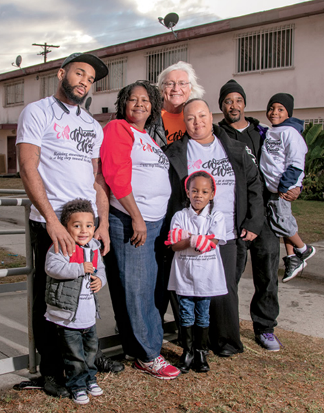 Tom Mesereau with Women of Watts